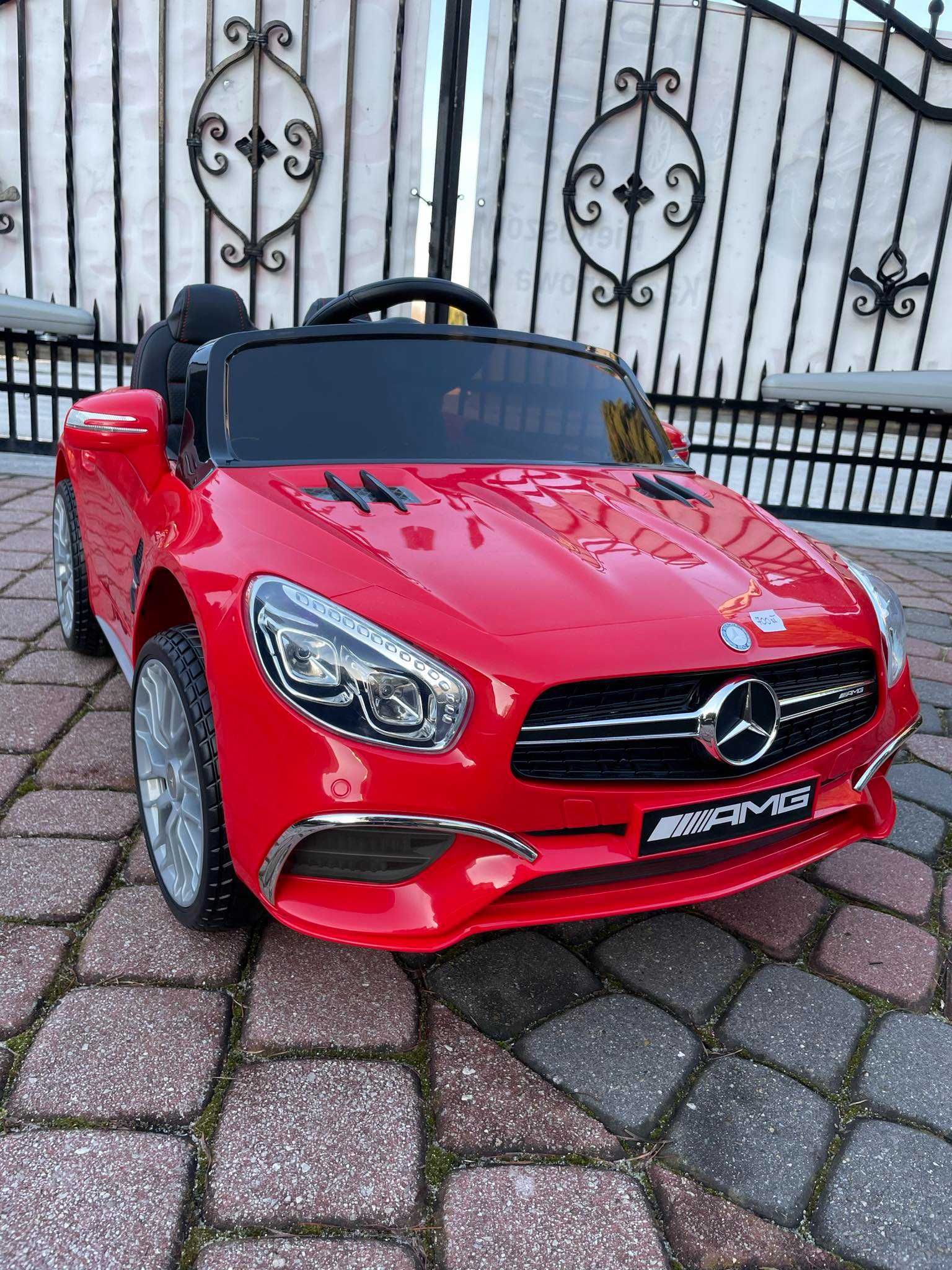 MEGAAUTKA.PL Auto na akumulator Mercedes SL65 Miękkie Koła EVA PILOT