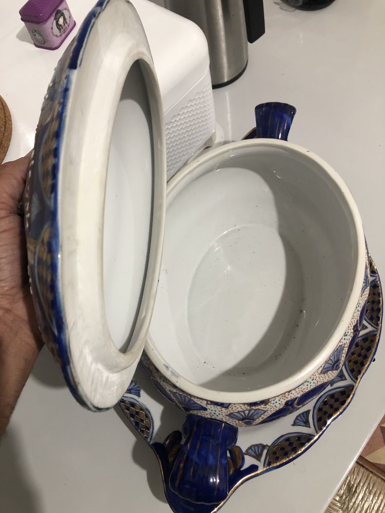 Conjunto em porcelana