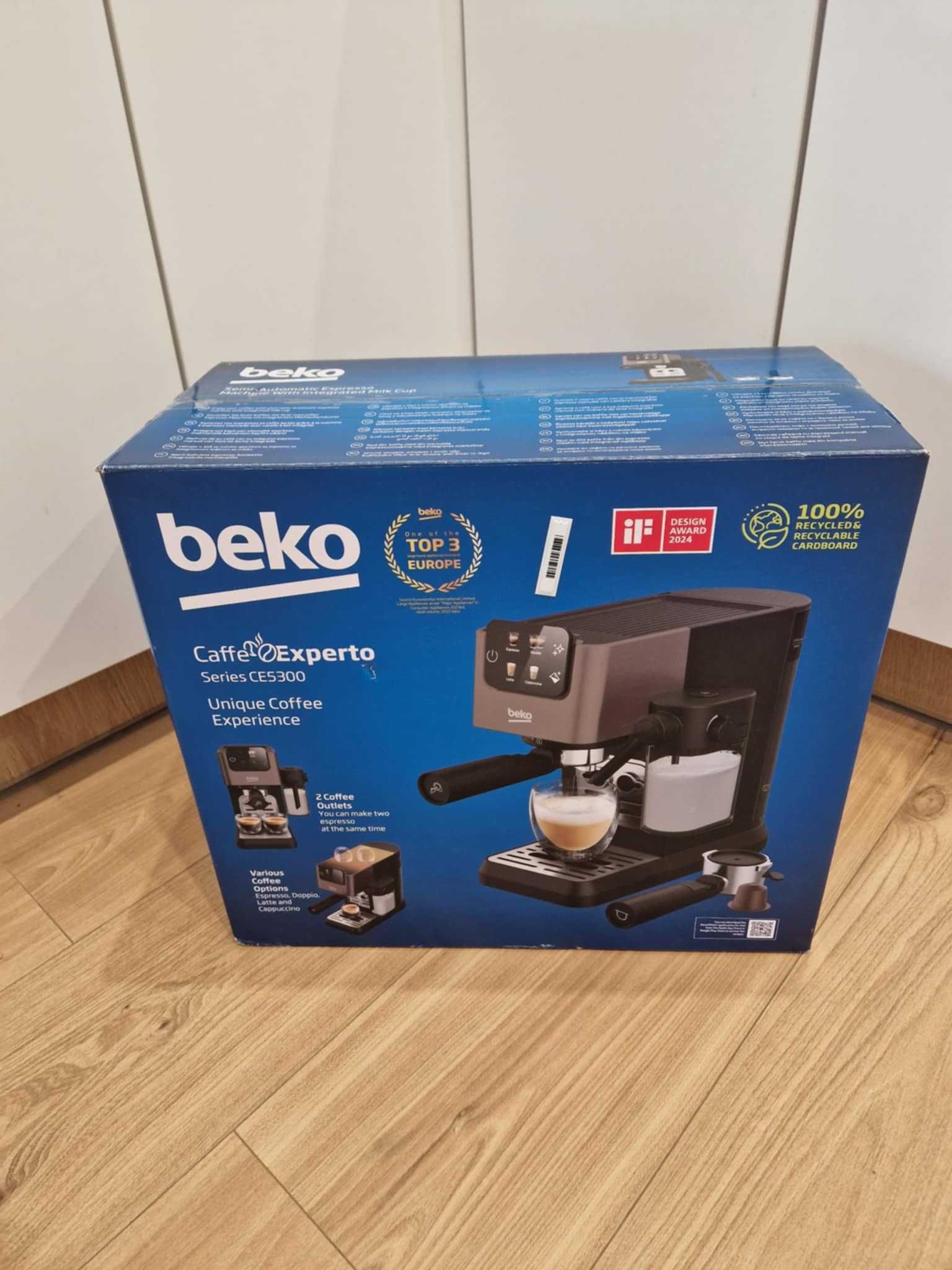Kolbowy ekspres do kawy Beko Series CE5300 / CEP5464DX - 20 bar, 1600W