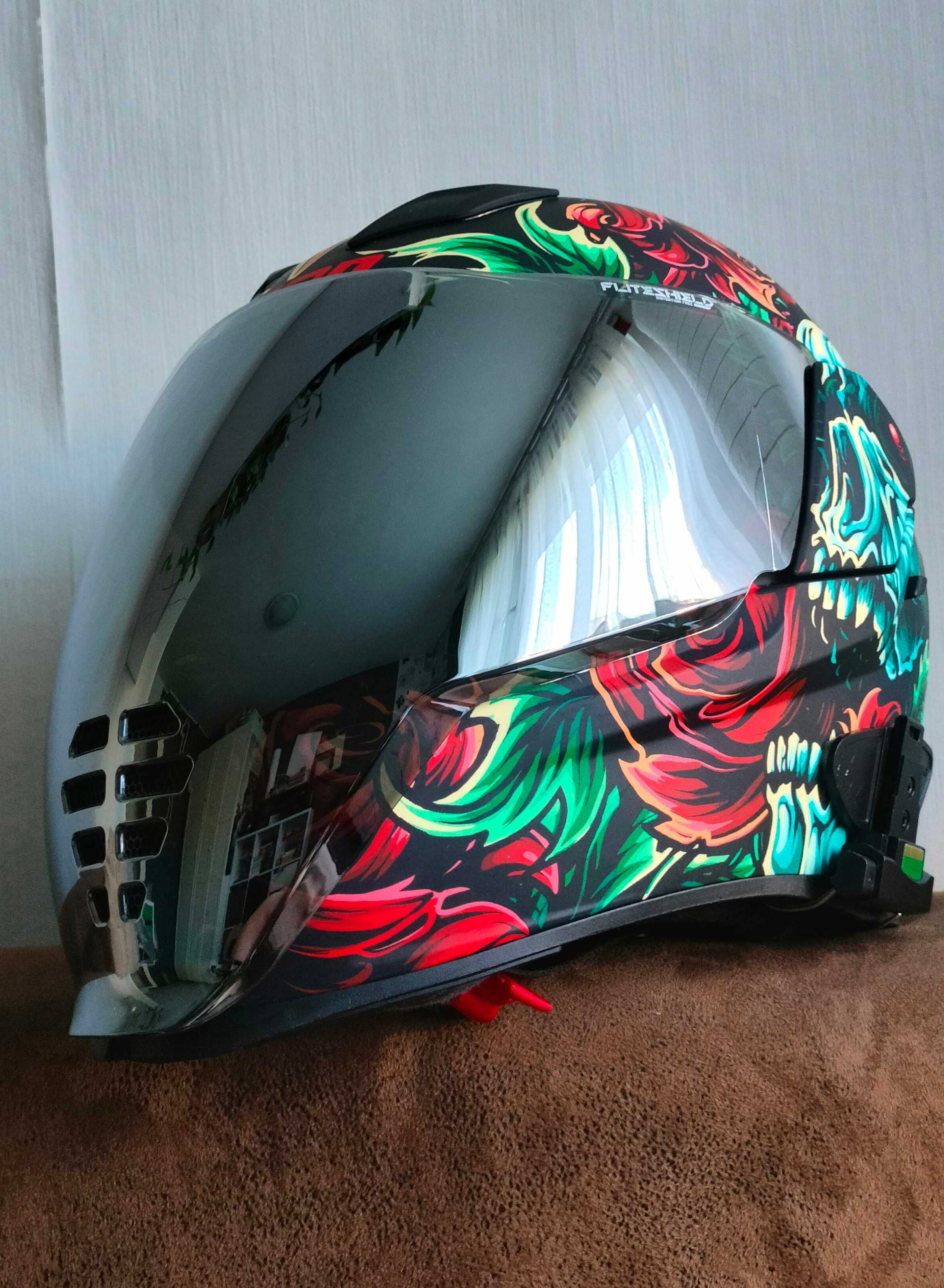 Kask motocyklowy ICON Airflite Omnicrux MIPS / L + szybka lustro