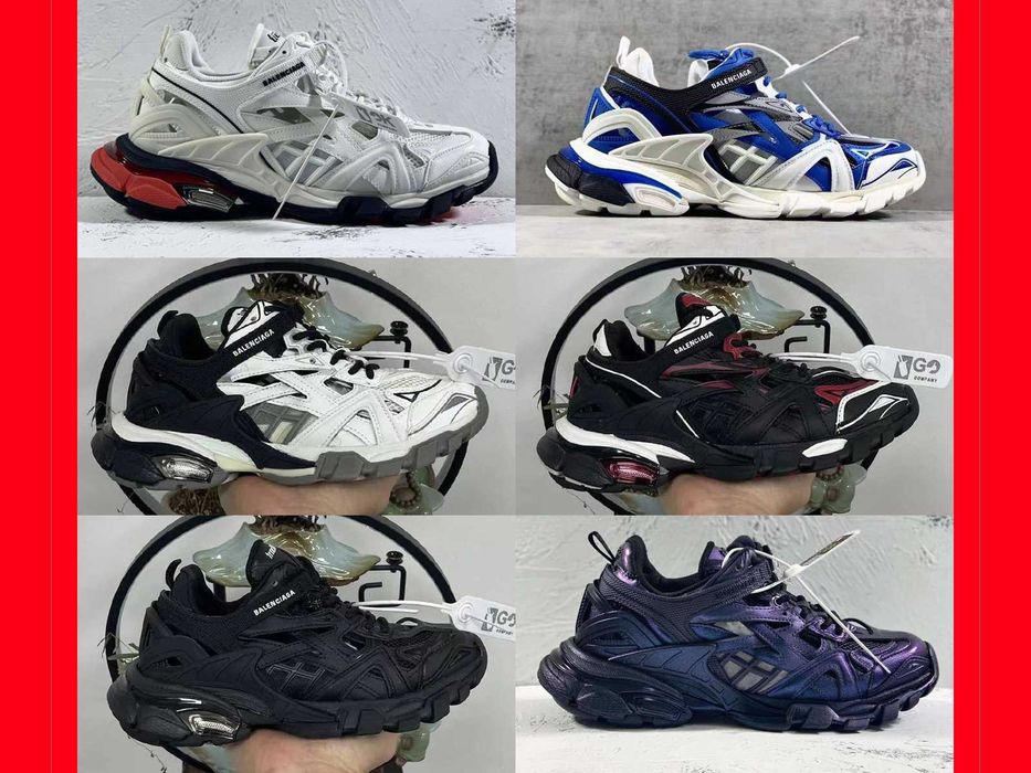 ВСІ КОЛЬОРИ‼️ Унісекс кросівки Balenciaga Track 2/траки 2/трак 2/36-46