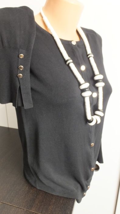 ZARA KNIT р. 46 М стильная трикотажная статусная кофта