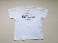 T shirt Szkoła Muzyczna Yamaha w Jarocinie r. 128 cm