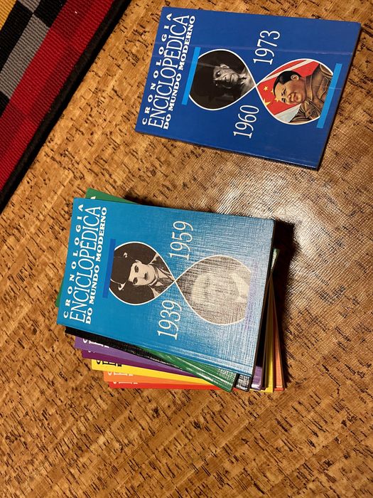 Coleção COMPLETA Cronologia Enciclopédica do Mundo Moderno