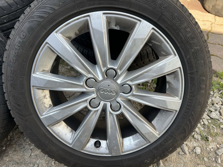 Felgi aluminiowe 4szt.5-112 R16 VW, Seat, Skoda, Audi jak nowe 1200 zl