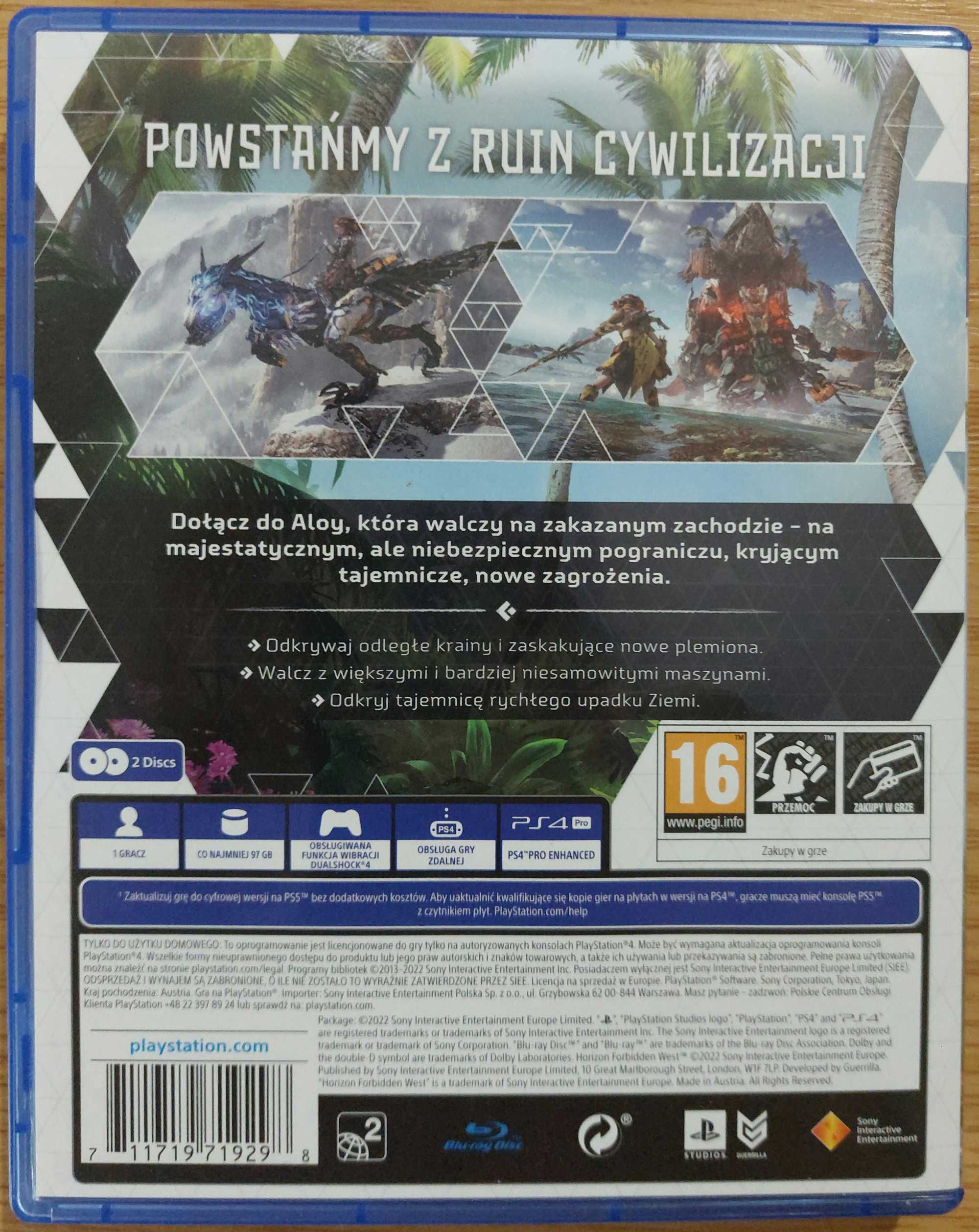 Horizon forbidden west ps4