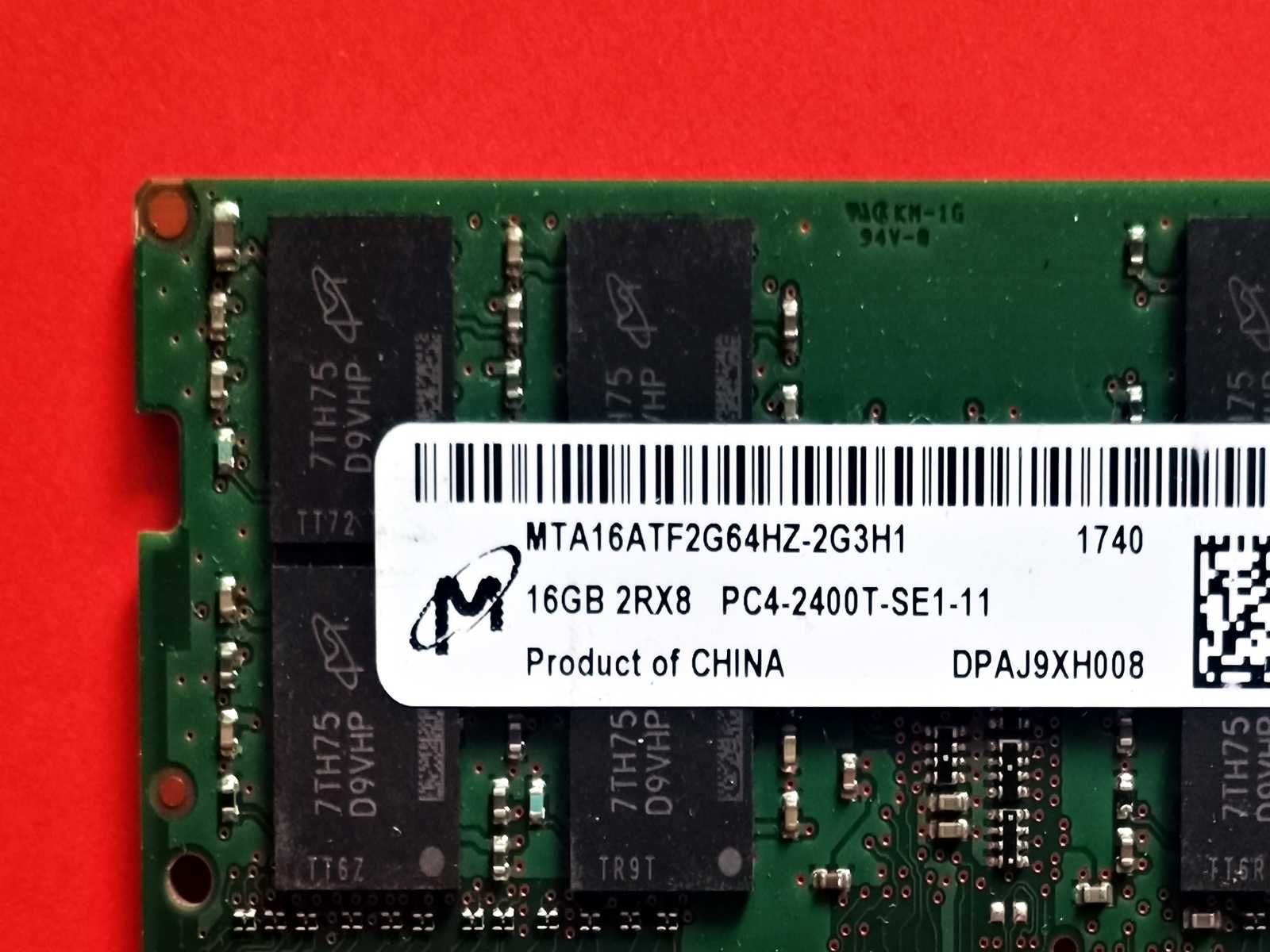 DDR4 16GB MicRon 2400T