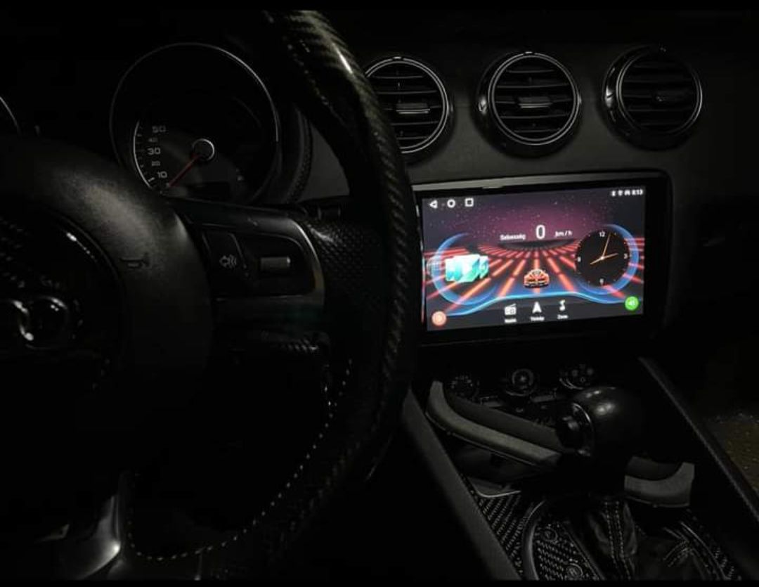 Rádio Android 13 com GPS Audi TT (Artigo Novo)