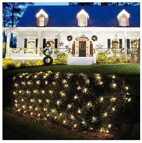 Świąteczna, dekoracyjna kurtyna świetlna 2.5x1.8m 320 światełek