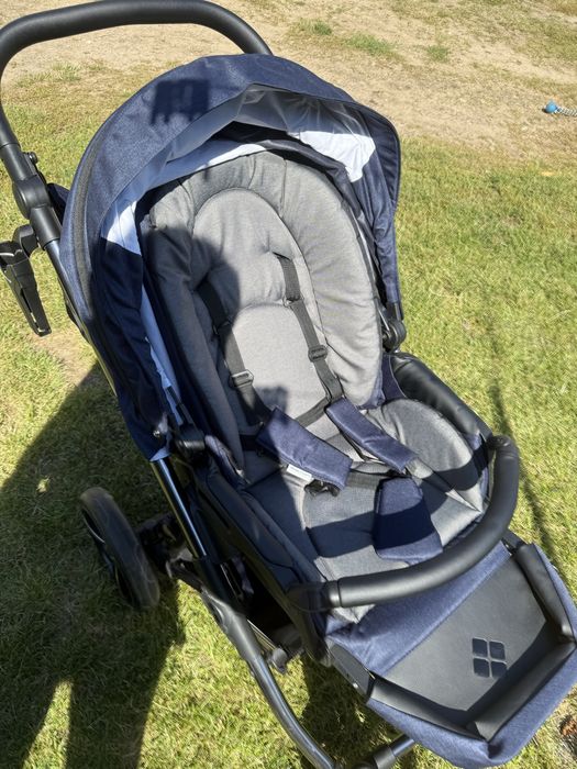 Wozek Bebetto 2w1 + fotelik z bazą