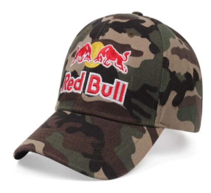 Czapka z daszkiem Nowa Red Bull moro wojskowa