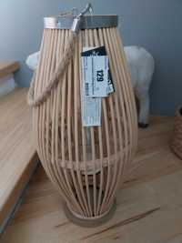 Nowy Lampion bambusowy,latarnia, drewno