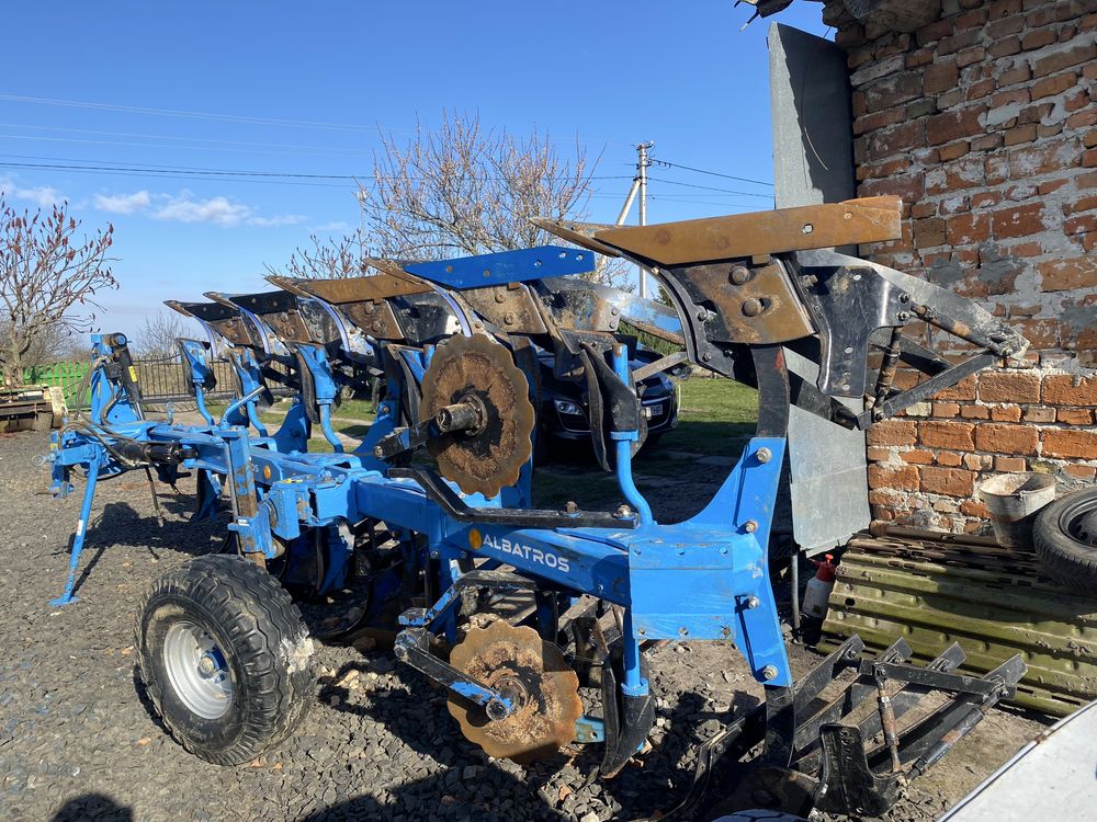 Плуг 5 корпусний полосовий Rabe Werk Albatros 140 як lemken europal