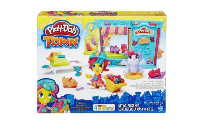 Набор пластилина Play-Doh Town Pet Store Зоомагазин, Пожарная машина