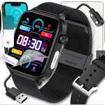 Smartwatch męski damski zegarek ekg rozmowy pomiar cukru tętno watch
