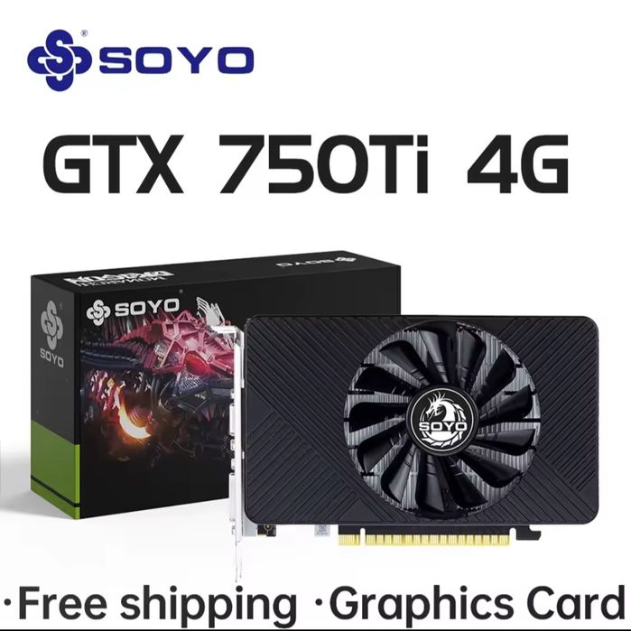 Karta graficzna NVIDIA GTX 750 Ti 4GB GDDR5 128bit | NOWA |