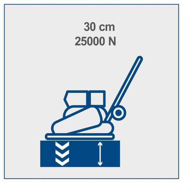 Scheppach Spalinowa Zagęszczarka Gruntu 25kN 102KG + mata i koła