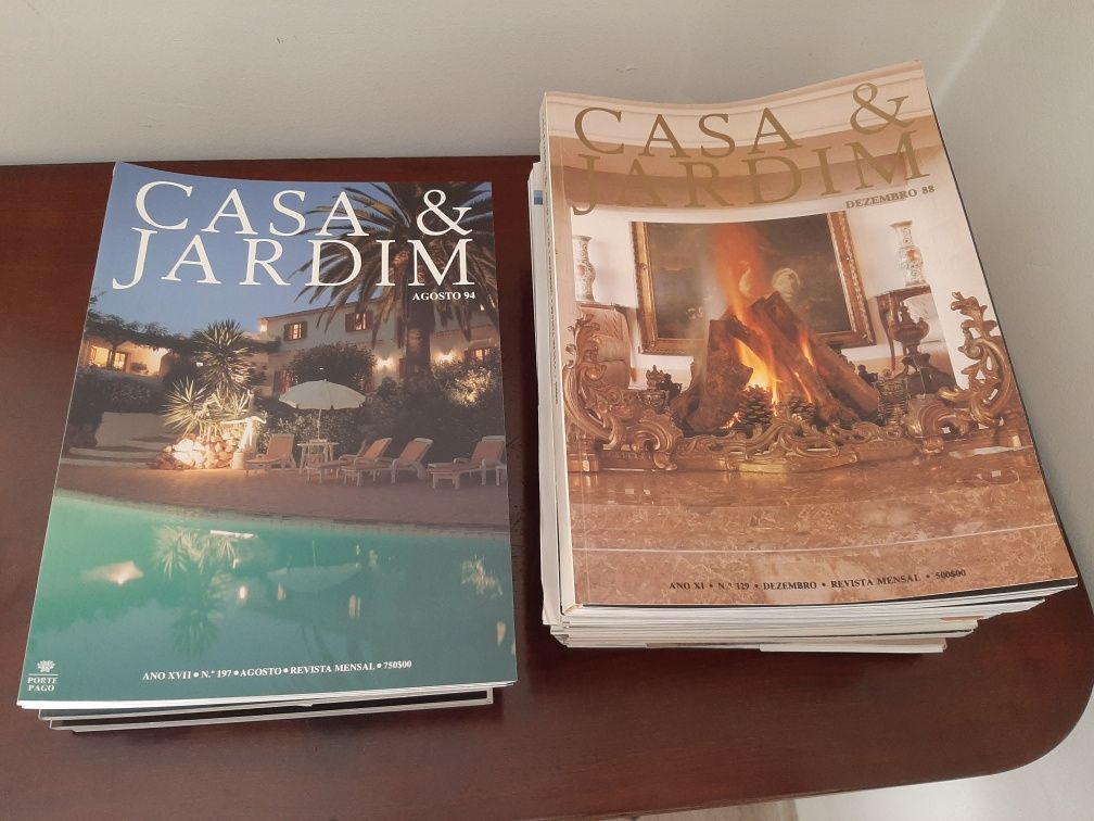 Revistas Casa & Jardim 1988 a 1994 (e 1982 e 1986) e outras