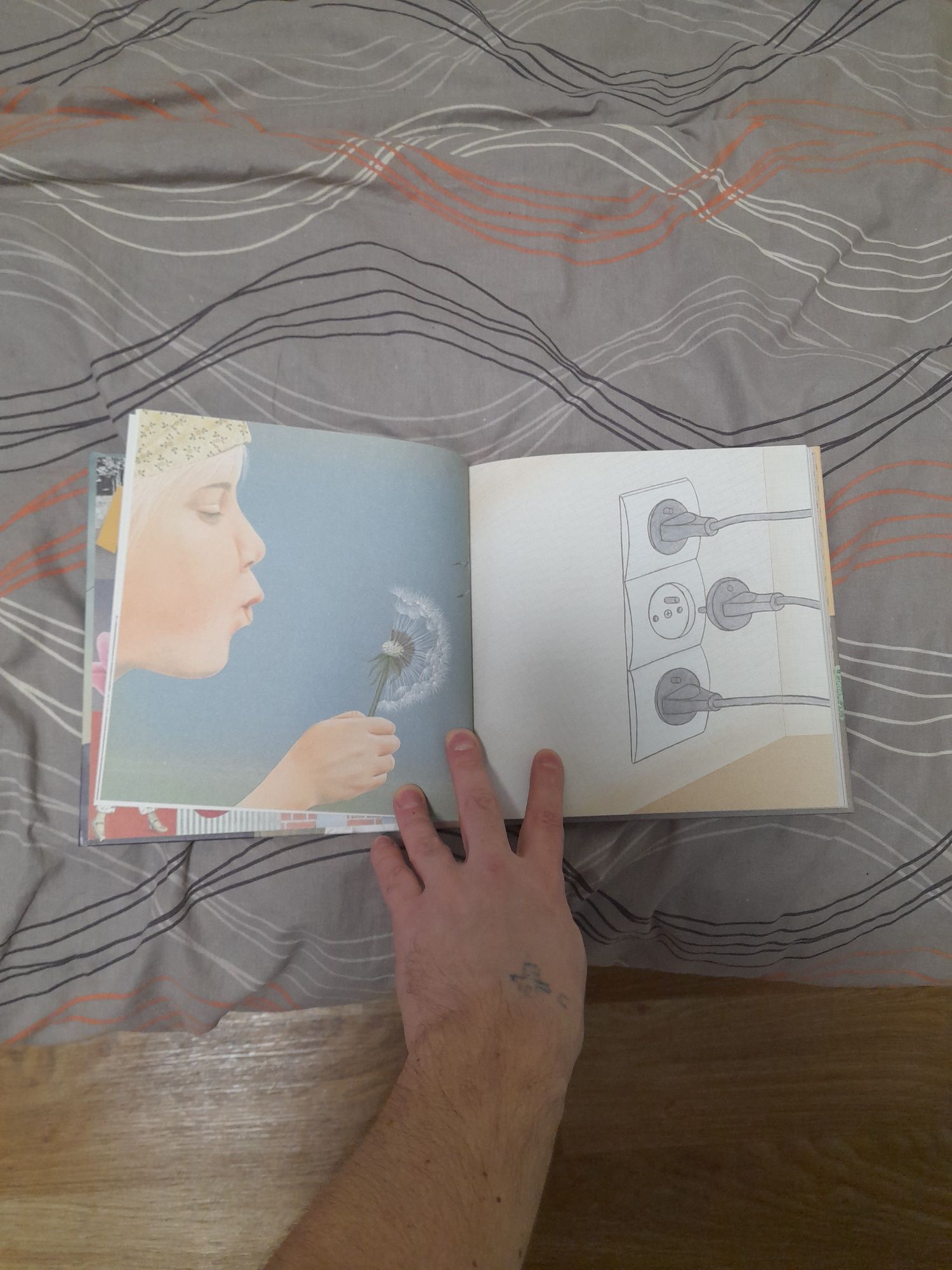 Детская книга с потрясающим иллюстрациями. На польском.