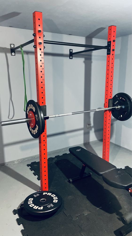 Klaka do ćwiczeń, Power Rack, Wall Rack 80x80x3