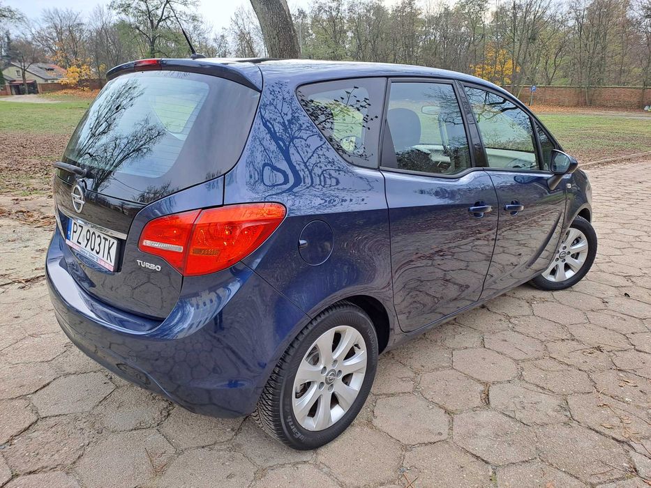 Zadbana bezwypadkowa Meriva B 1.4 turbo, 6 biegów, stan bdb z 2012r