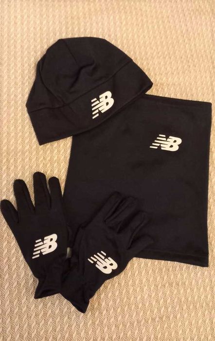 Шапка Баф Рукавиці Nike NB Joma Комплект 3в1 спортивний