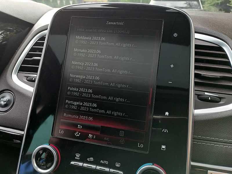 Mapa Renault R-Link2 USB Android Auto CarPlay Europa 2025 - ONLINE