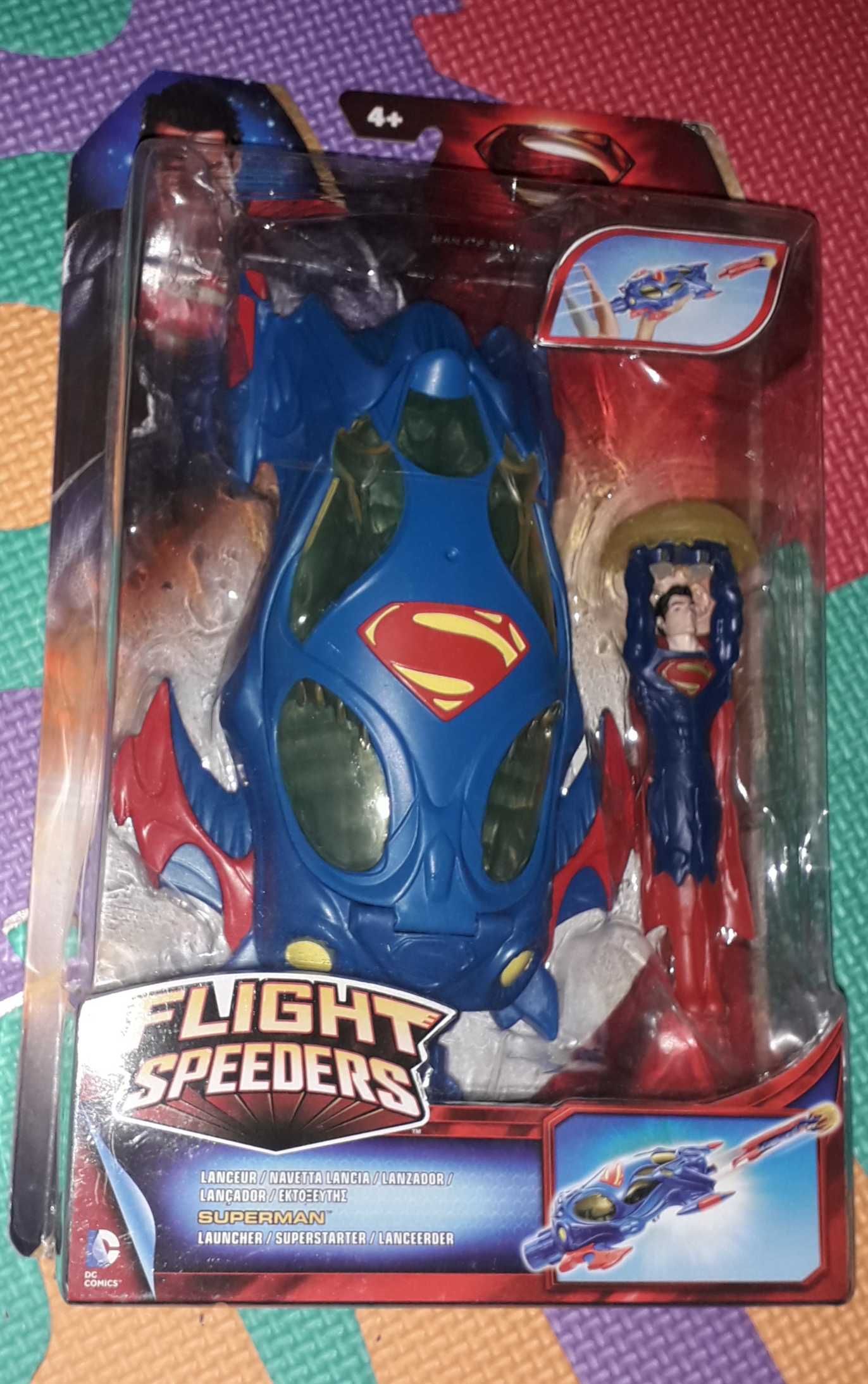 Superman Flight Speeders. Matel Man of Steel. Nowa zabawka