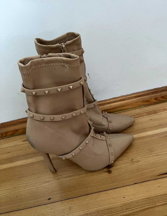 Buty Botki na szpilce rozm. 36
