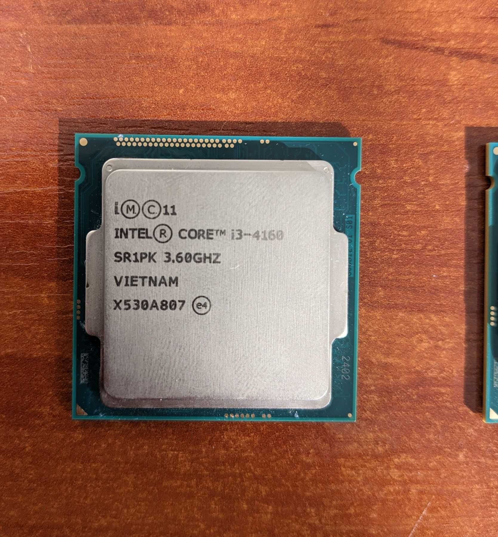 Продам процесор i3 4160 та pentium G3260 Socket 1150 одним лотом