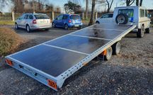 Wypożyczalnia przyczepa laweta platforma 5m wynajem Inowrocław