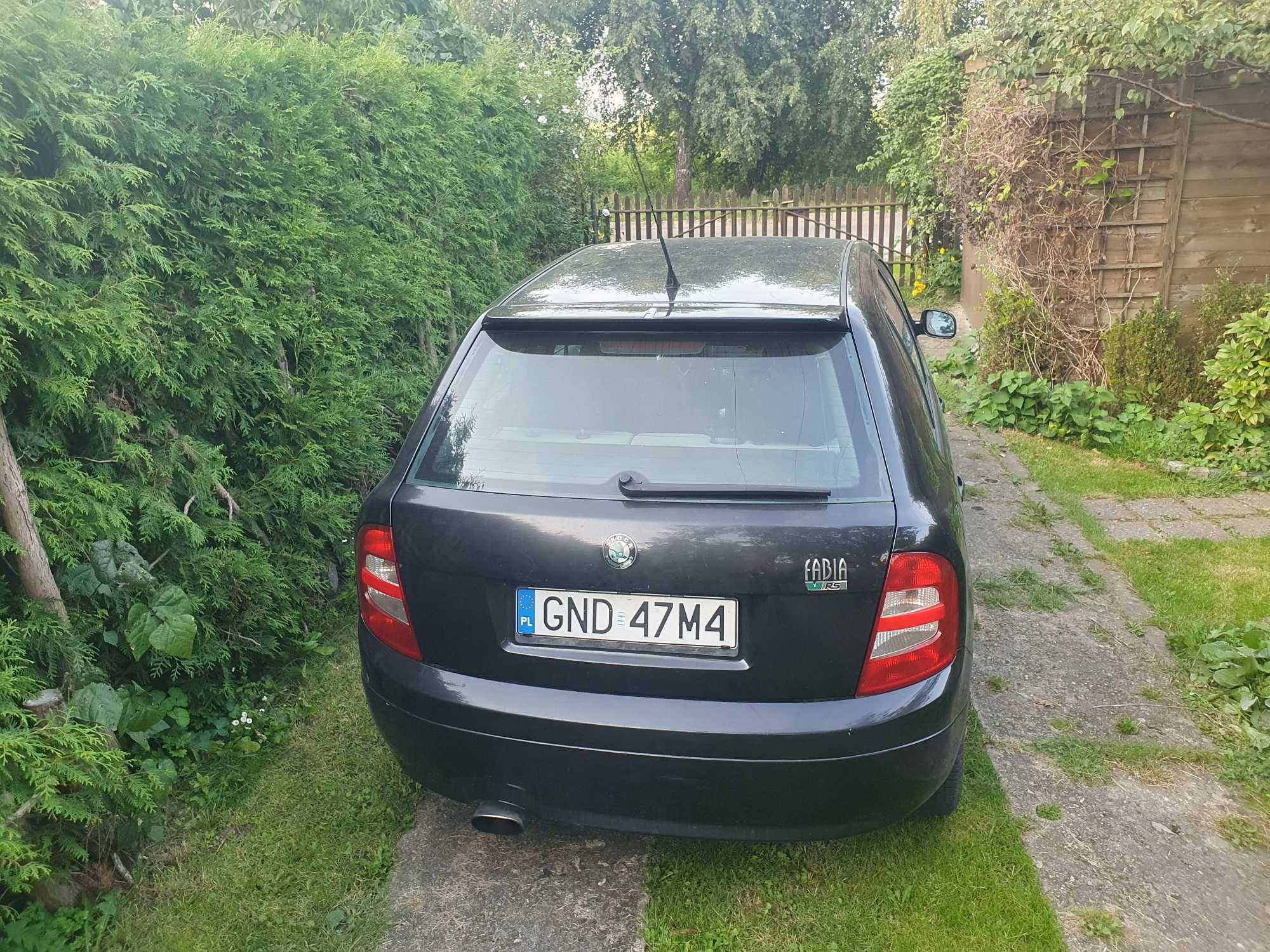 Fabia RS 1.9 tdi 130KM ASZ 6 biegów oszczędne szybkie auto do miasta