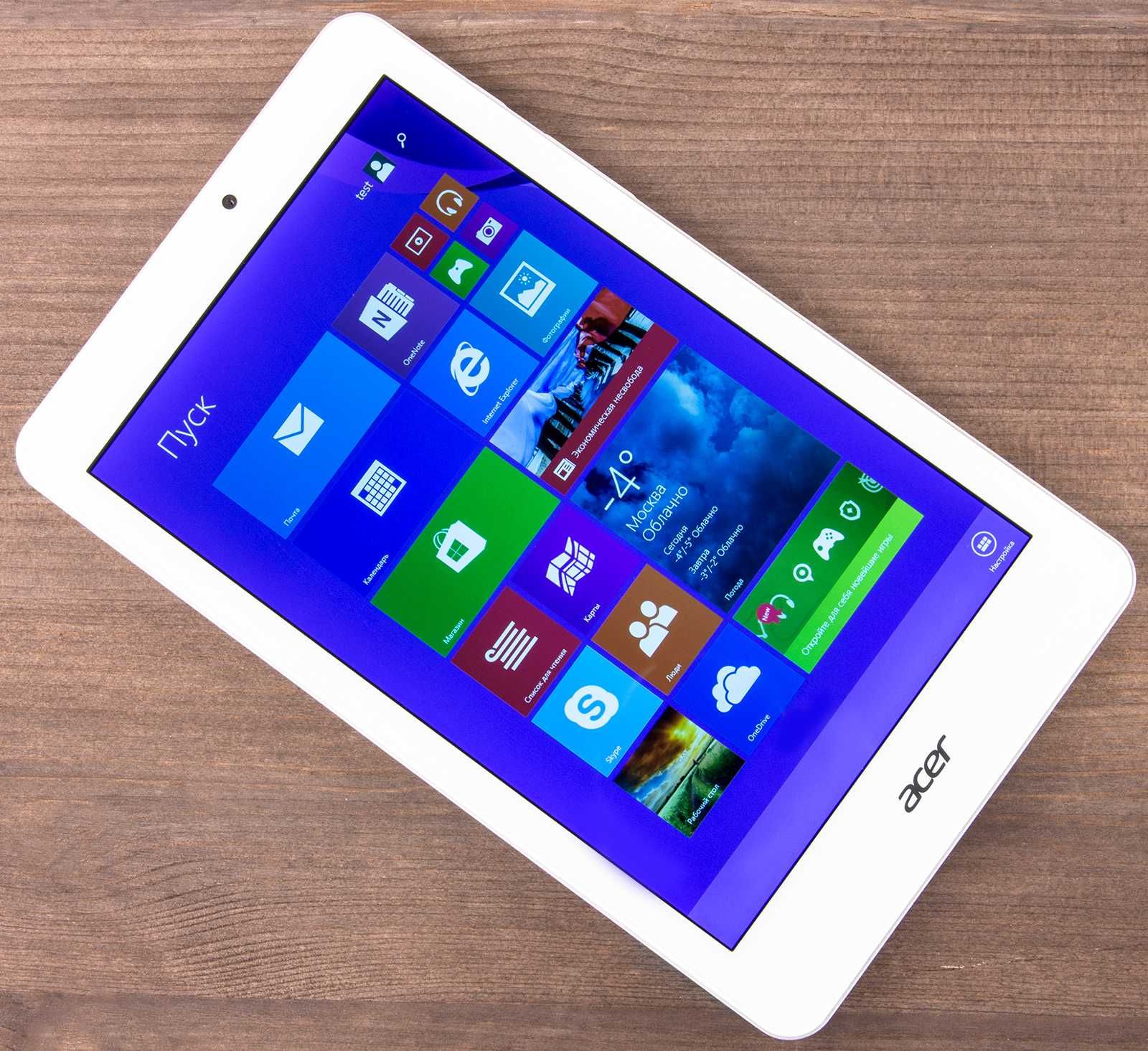 Планшет Acer Iconia Tab W1-810-11HM Windows