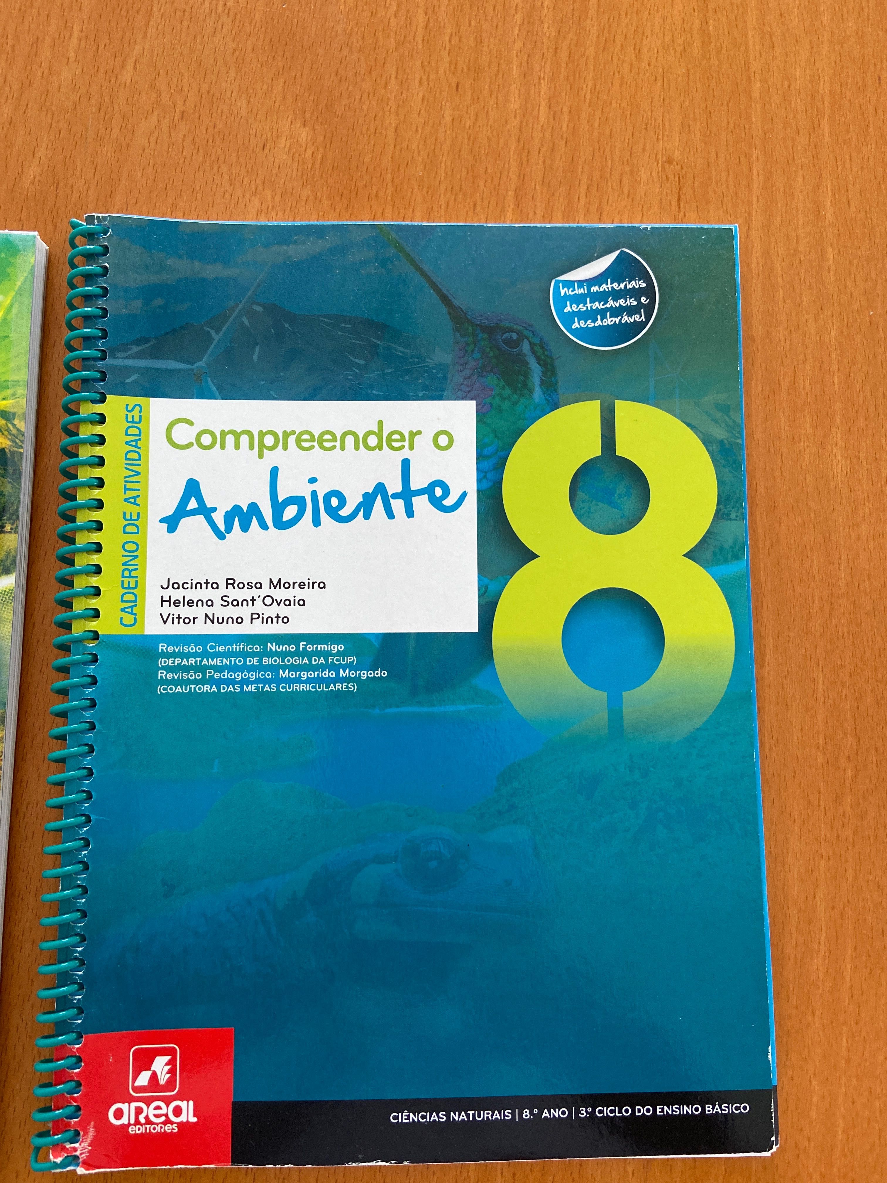 Livros CN compreender ambiente -8 ano