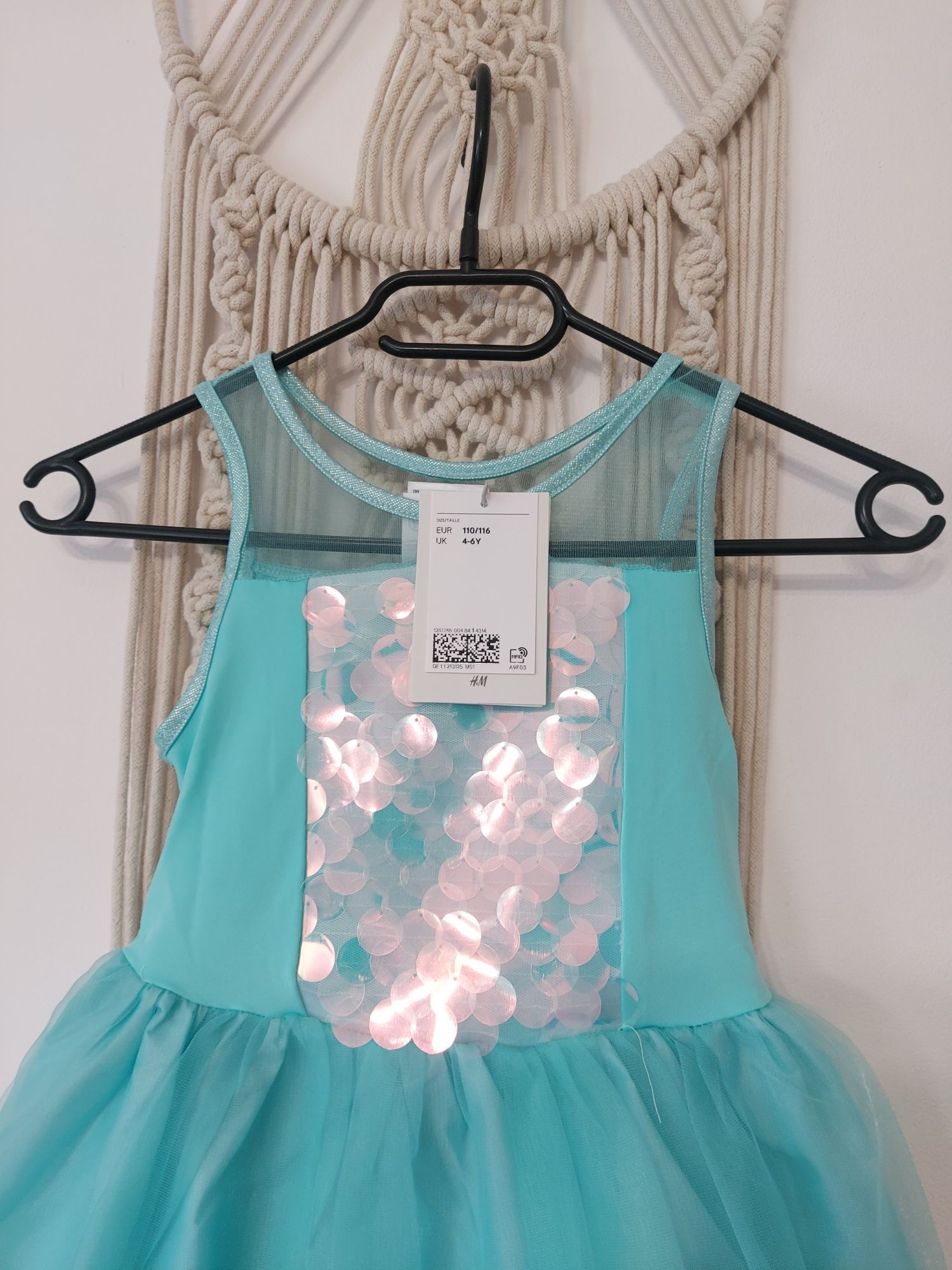 Kostium przebranie Syrenka H&M 110/116