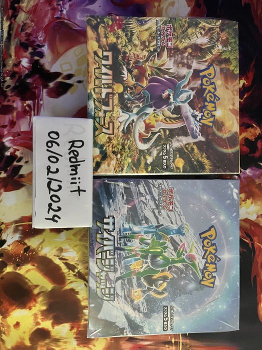 Pokémon TCG: Booster Boxes, ETBs, UPCs e Cases - (JAP & EN)