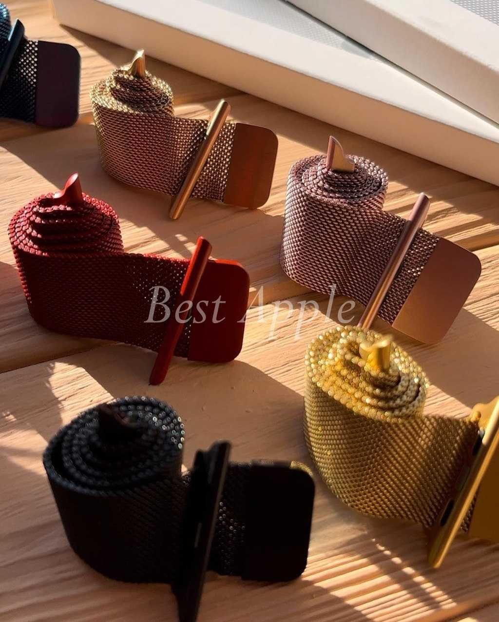 Стальной ремешок 38,42mm Миланская петля(Milanese Loop) для AppleWATCH
