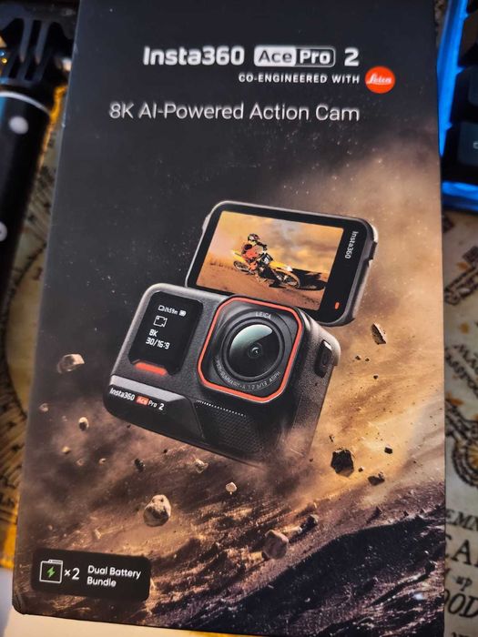 Action Camera Insta ACe Pro 2 + Acessórios