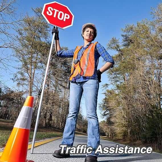 Светоотражающий жилет KAYGO безопасности, накидка  Розовая