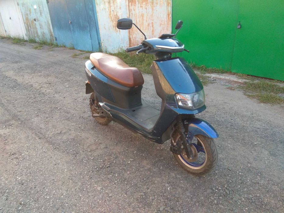 Електроскутер 100 км Maxster lumina 66 ампер часов 100км проезжает