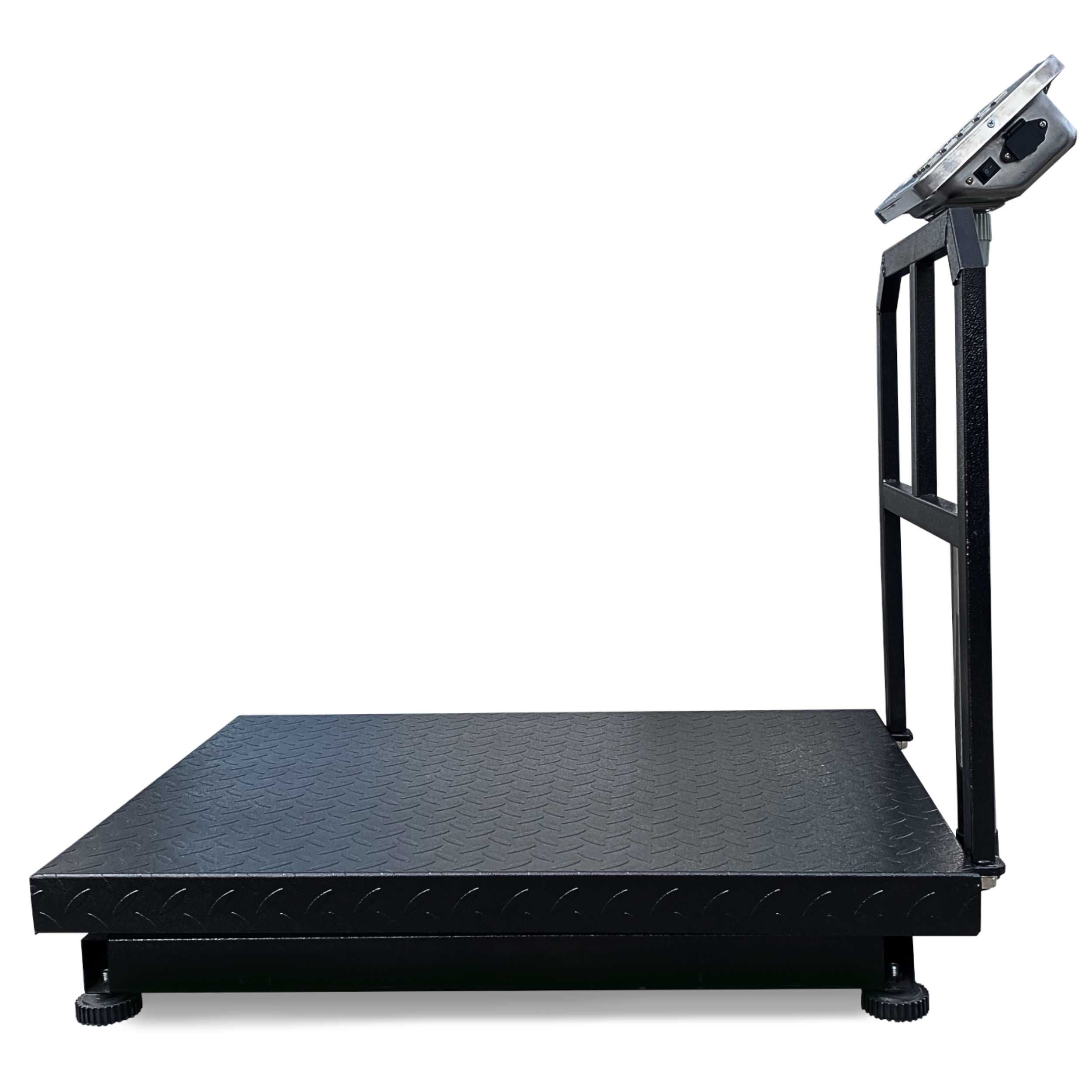Waga magazynowa do 600kg 60x80cm z oparciem do półpalet platformowa
