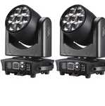 Głowy ruchome led 7x40 w mini bee eye