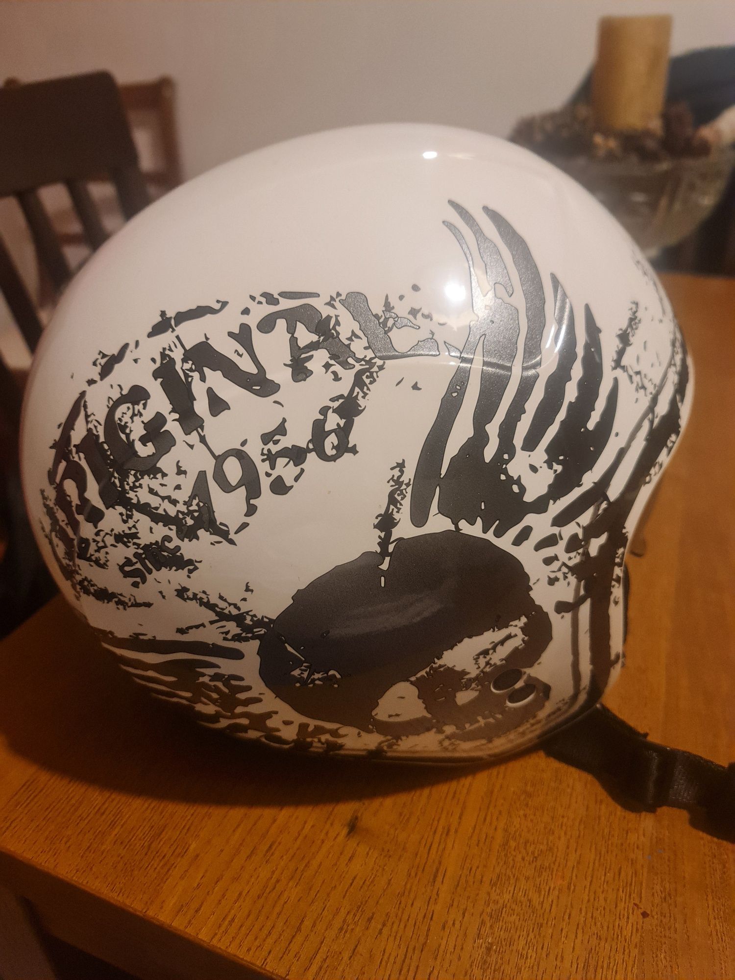 Capacete mota novo