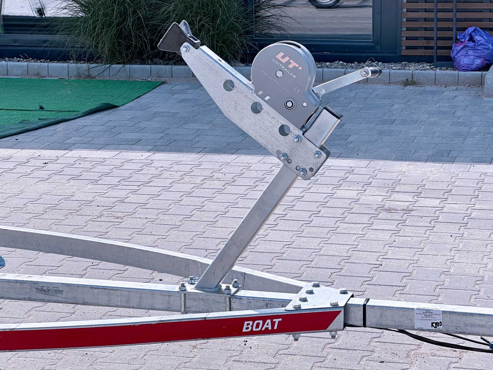 Nowa przyczepka podłodziowa - TEMARED BOAT - Dostawa pod dom