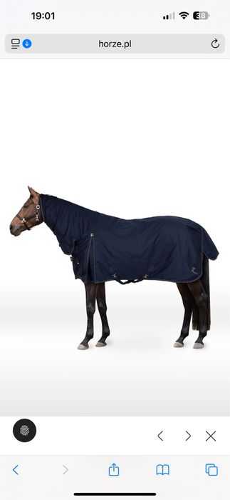 Derka zimowa padokowa z kapturem Horze Avalanche r.155, 350g