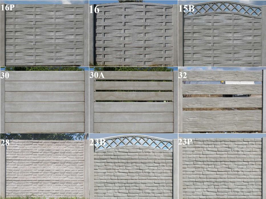 ogrodzenia płoty betonowe ogrodzenie montaż Ferrumbet