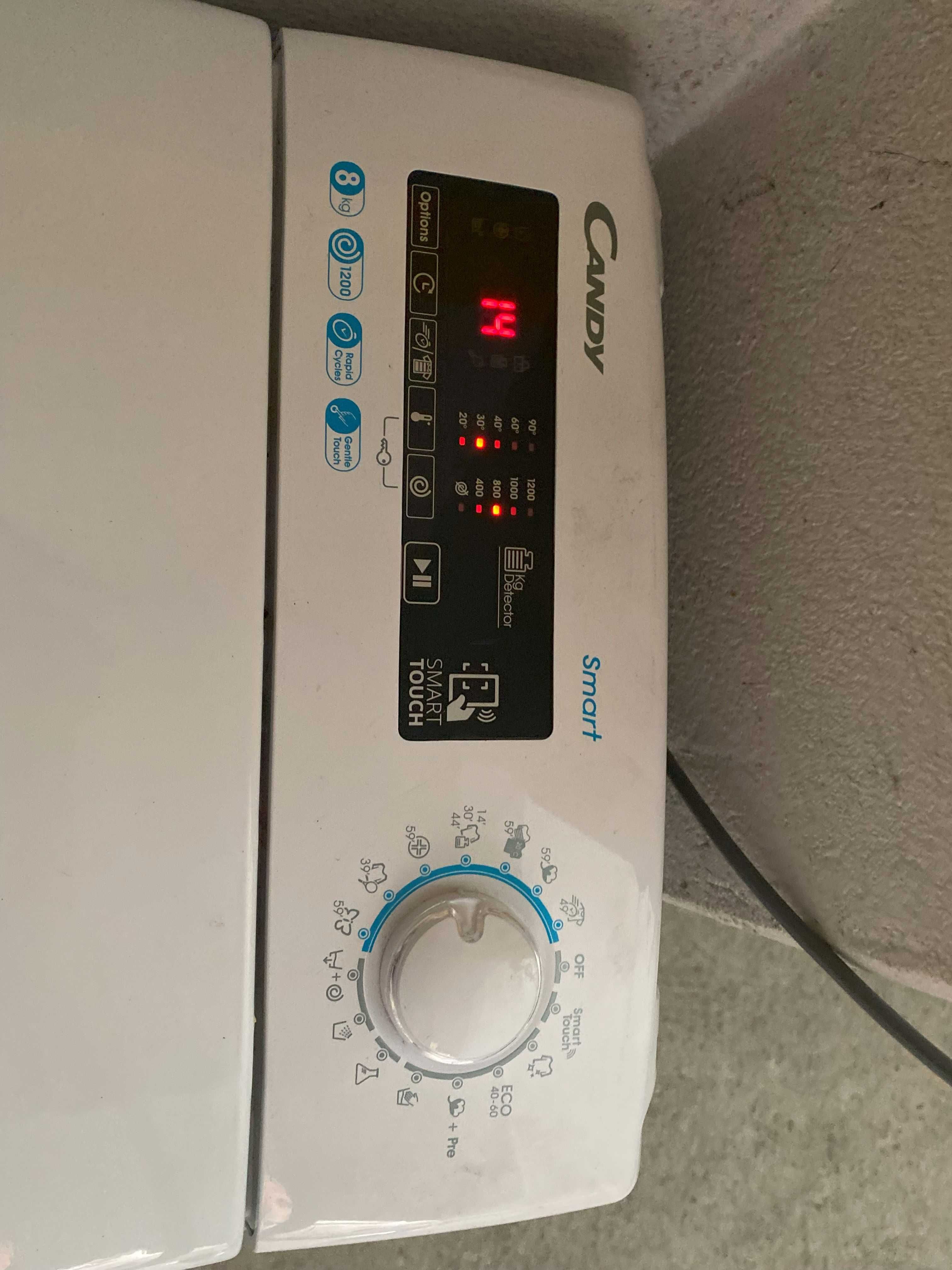 Máquina de Lavar Roupa 8Kg - Candy - Abertura para cima