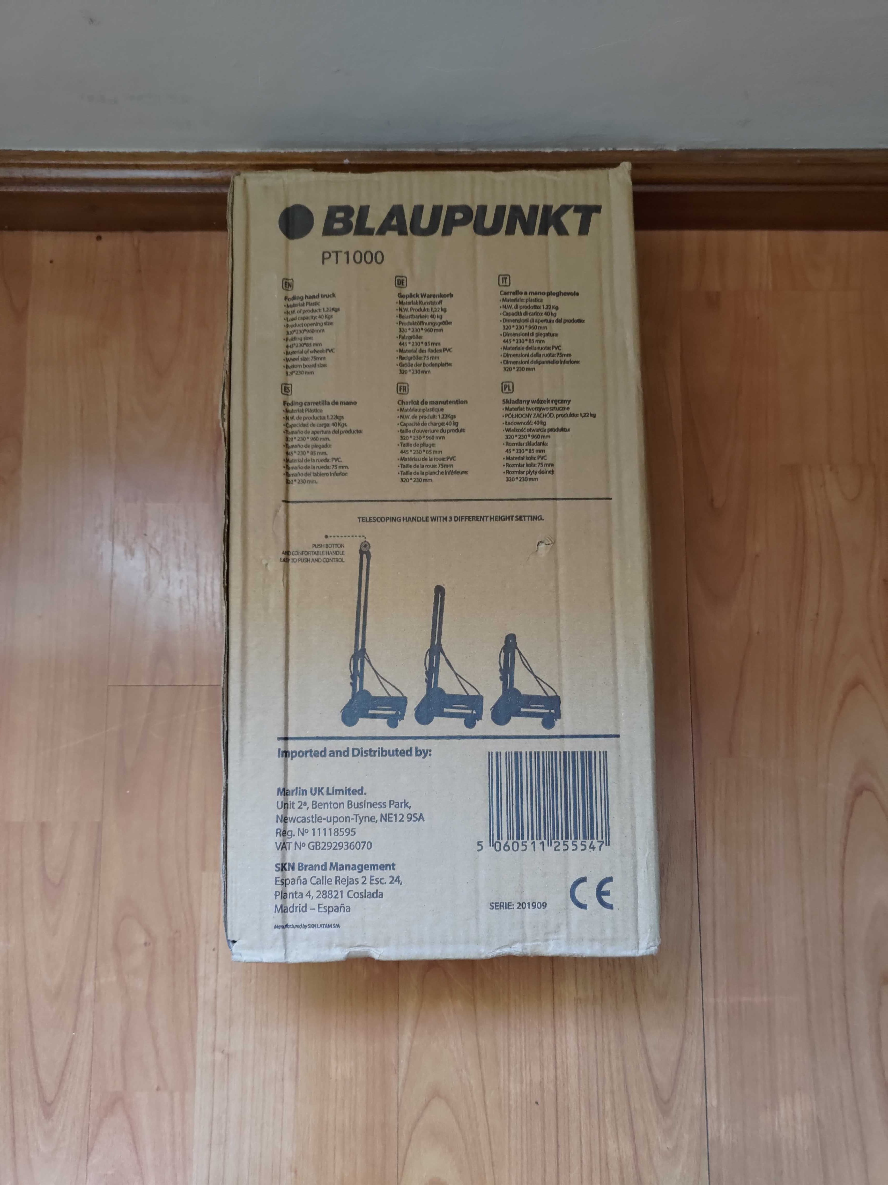 Carro de Transporte Blaupunkt PT1000 Dobrável