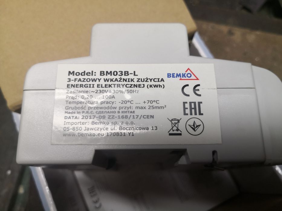 Sprzedam licznik BM03B-L