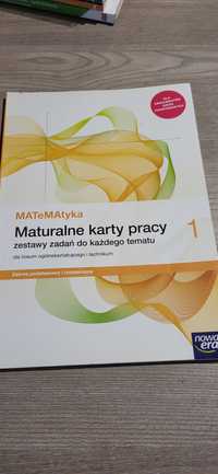 MATeMAtyka 1 Maturalne karty pracy liceum Technikum Nowa Era